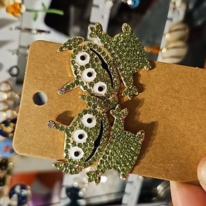 Toy story alien earrings